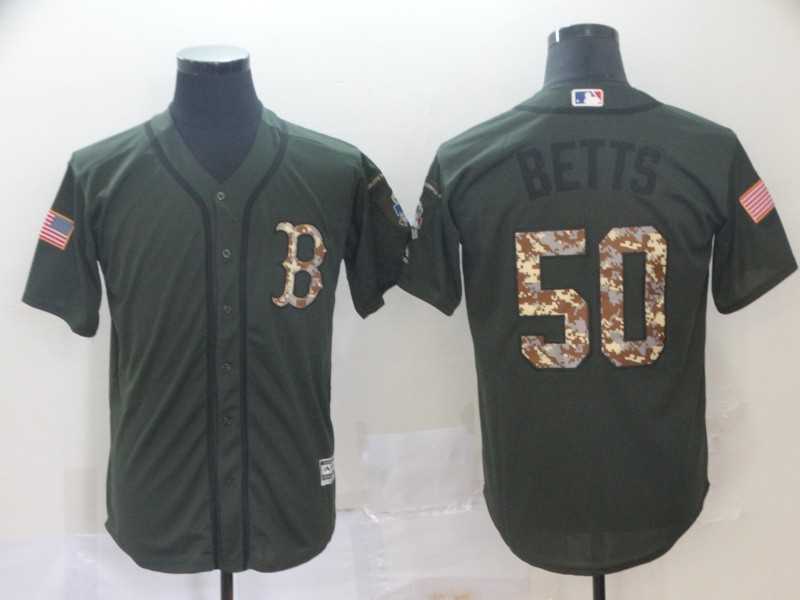 Red Sox 50 Mookie Betts Olive Camo Salute To Service Cool Base Jersey,We sell and wholesale Red Sox 50 Mookie Betts Olive Camo Salute To Service Cool Base Jersey on line form chian!